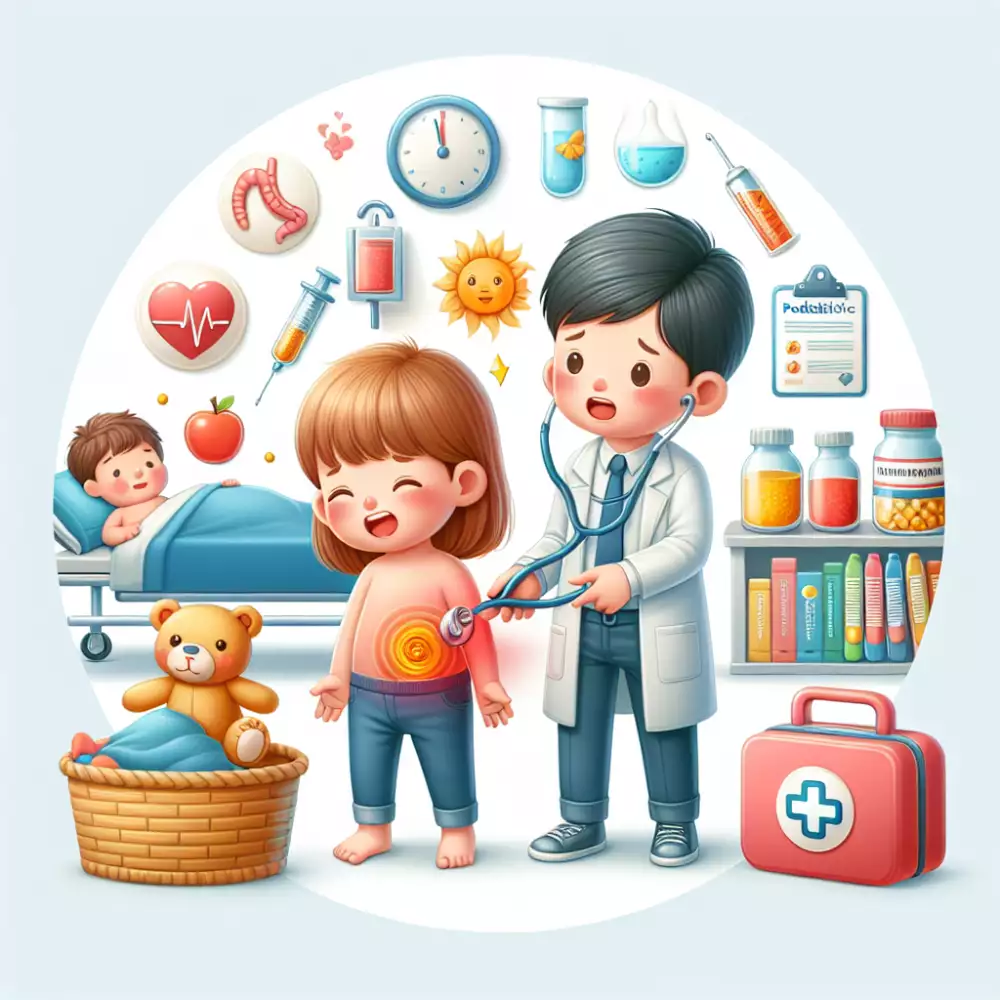 horečka a bolest břicha u dětí