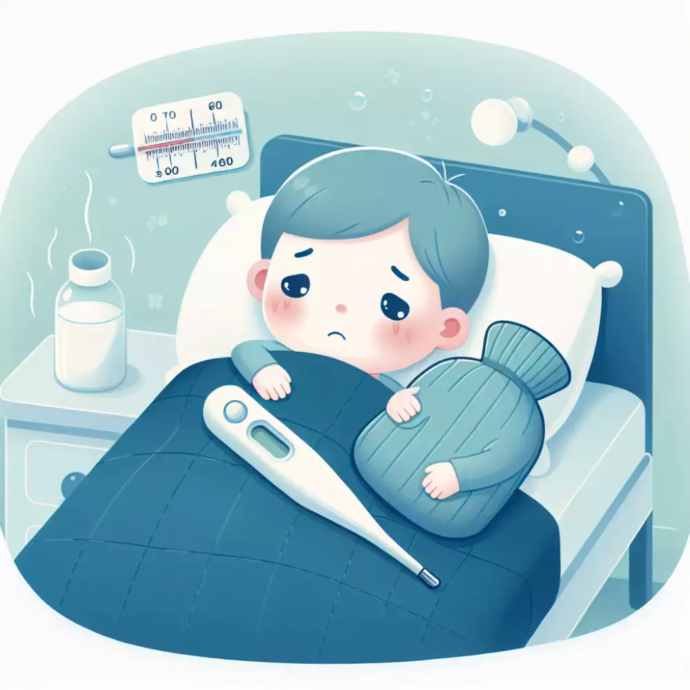 horečka a bolest břicha u dětí